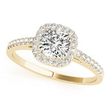 Halo Diamond Ring