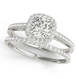 Halo Diamond Ring