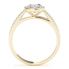 Halo Diamond Ring