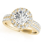 Halo Diamond Ring