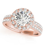 Halo Diamond Ring