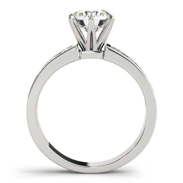 Single Row Diamond Ring