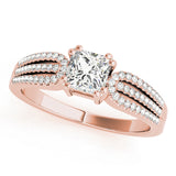 Multirow Diamond Ring