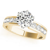 Single Row Diamond Ring