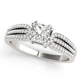 Multirow Diamond Ring