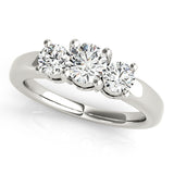 Three Stone Diamond Ring