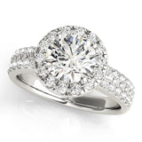 Halo Diamond Ring