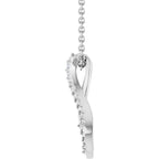 Natural Diamond Freeform 16-18" Necklace