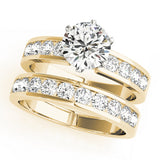 Single Row Diamond Ring