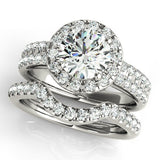 Halo Diamond Ring