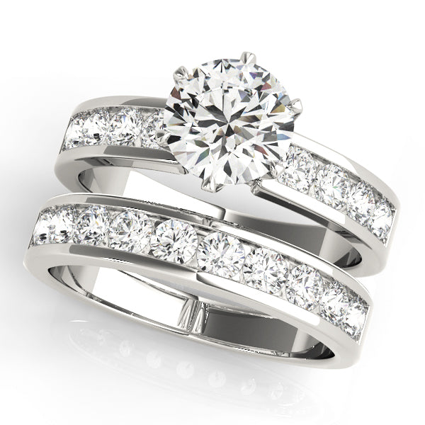 Single Row Diamond Ring