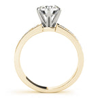 Single Row Diamond Ring