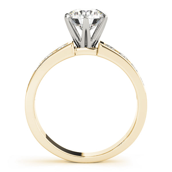 Single Row Diamond Ring
