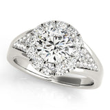 Halo Diamond Ring