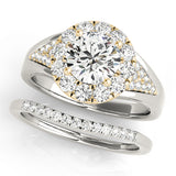 Halo Diamond Ring