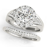 Halo Diamond Ring