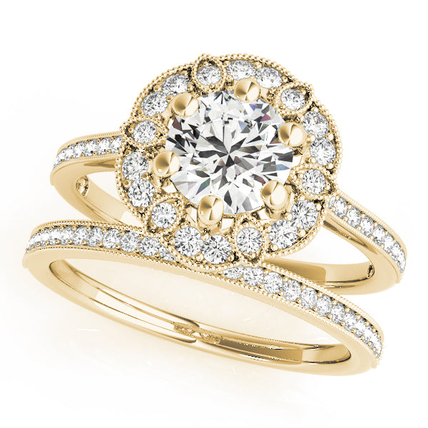 Halo Diamond Ring