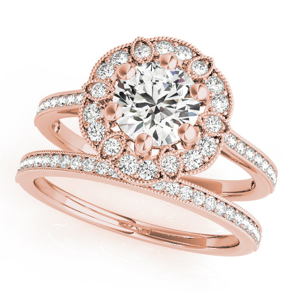 Halo Diamond Ring