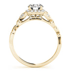 Halo Diamond Ring