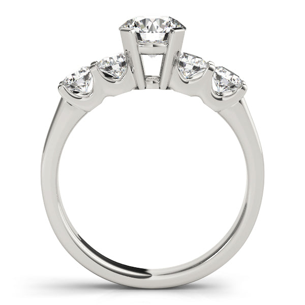 Single Row Diamond Ring