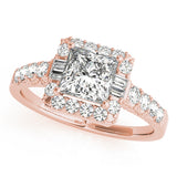 Halo Diamond Ring