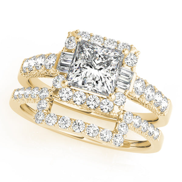 Halo Diamond Ring