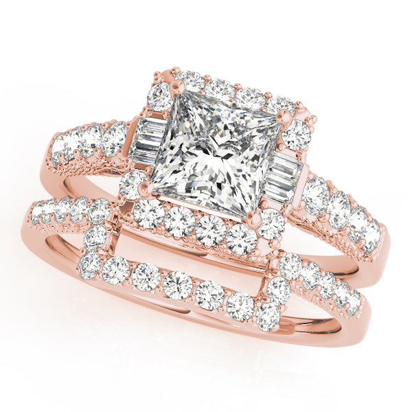 Halo Diamond Ring