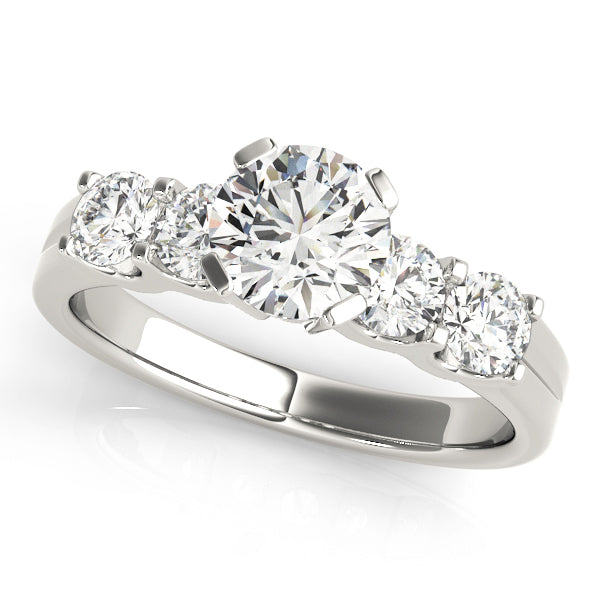 Single Row Diamond Ring Imagen secundaria del producto
