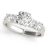 Single Row Diamond Ring