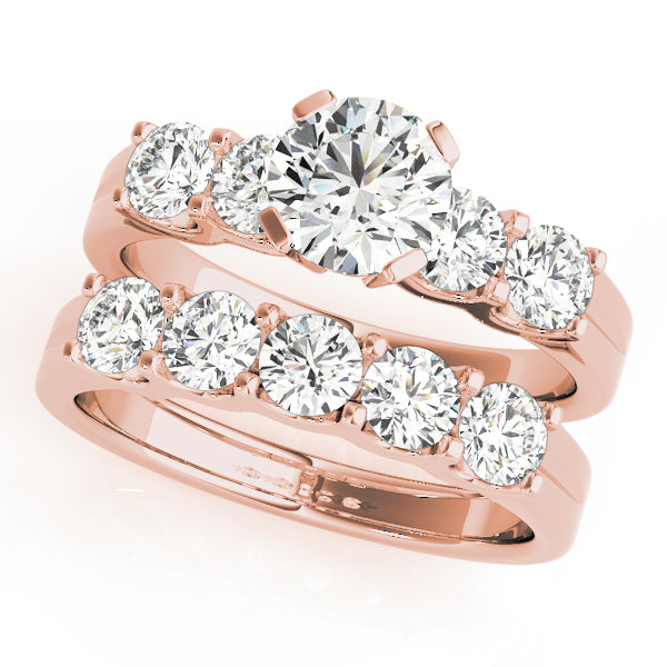 Single Row Diamond Ring