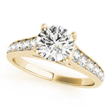 Single Row Diamond Ring