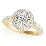 Halo Diamond Ring