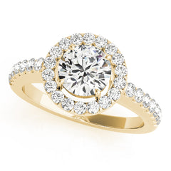 Halo Diamond Ring