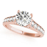 Single Row Diamond Ring