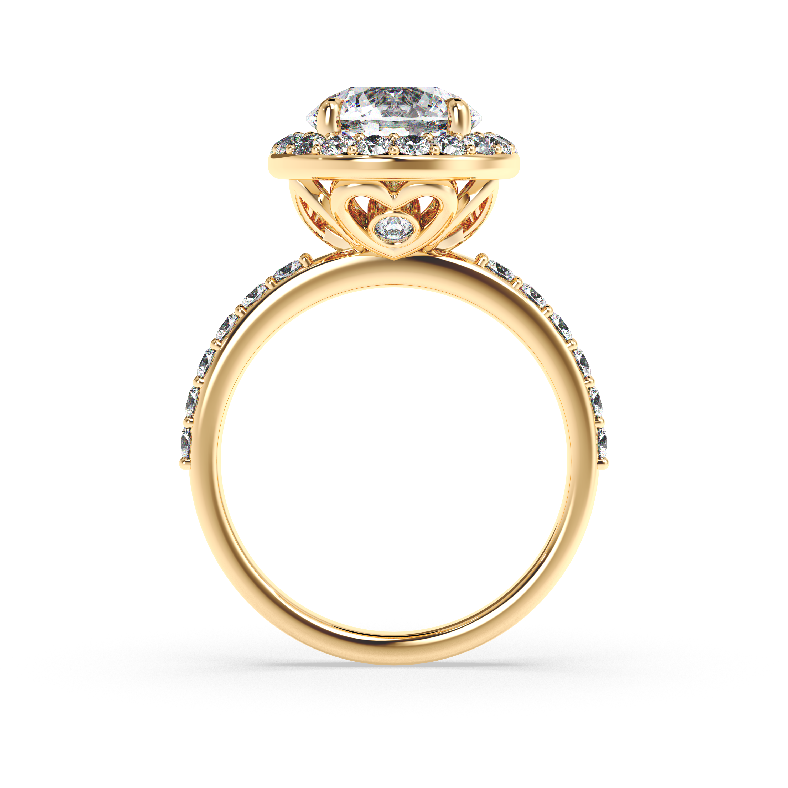 Classic No 5. Eternal Heart Diamond Ring