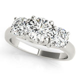 Three Stone Diamond Ring