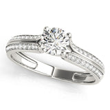 Multirow Diamond Ring