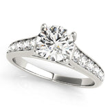 Single Row Diamond Ring