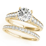 Single Row Diamond Ring