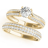 Multirow Diamond Ring