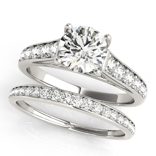 Single Row Diamond Ring