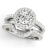 Halo Diamond Ring