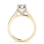 Single Row Diamond Ring
