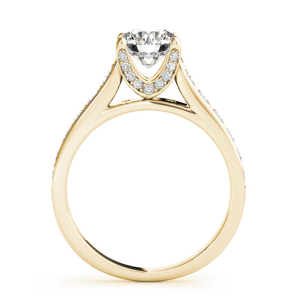 Single Row Diamond Ring