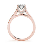 Single Row Diamond Ring