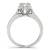 Halo Diamond Ring