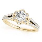 Halo Diamond Ring