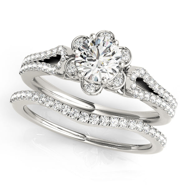 Halo Diamond Ring