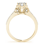 Halo Diamond Ring