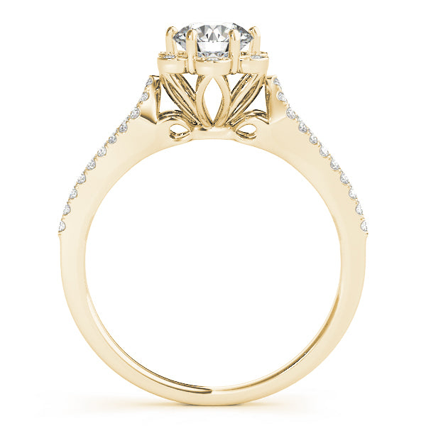 Halo Diamond Ring